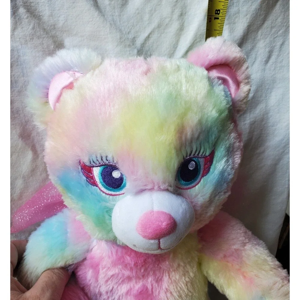Build A Bear Fairy Bear Plush Pastel Tie Dye 16